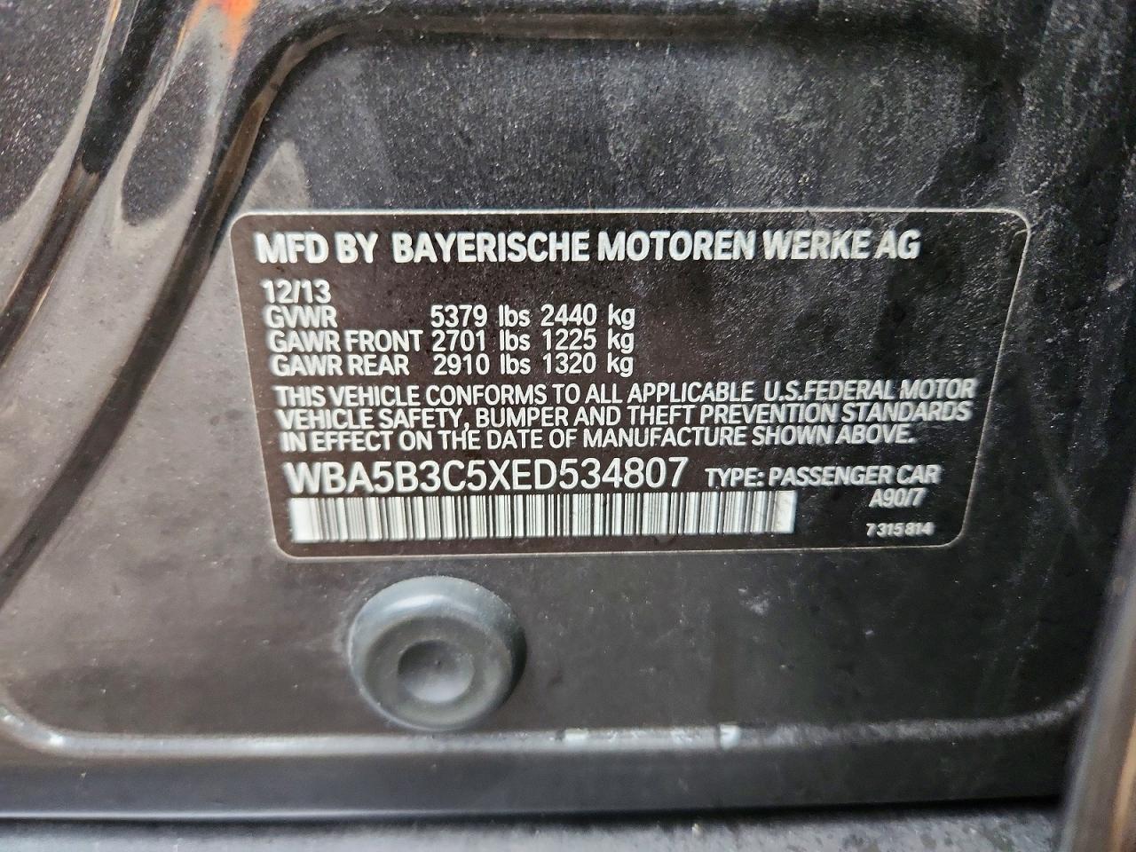 2014 BMW 535 xi