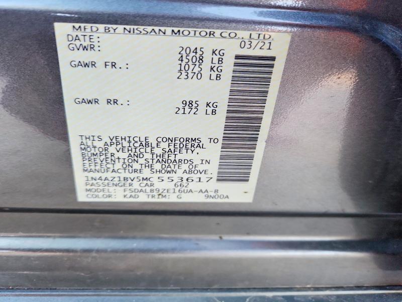 2021 Nissan Leaf s