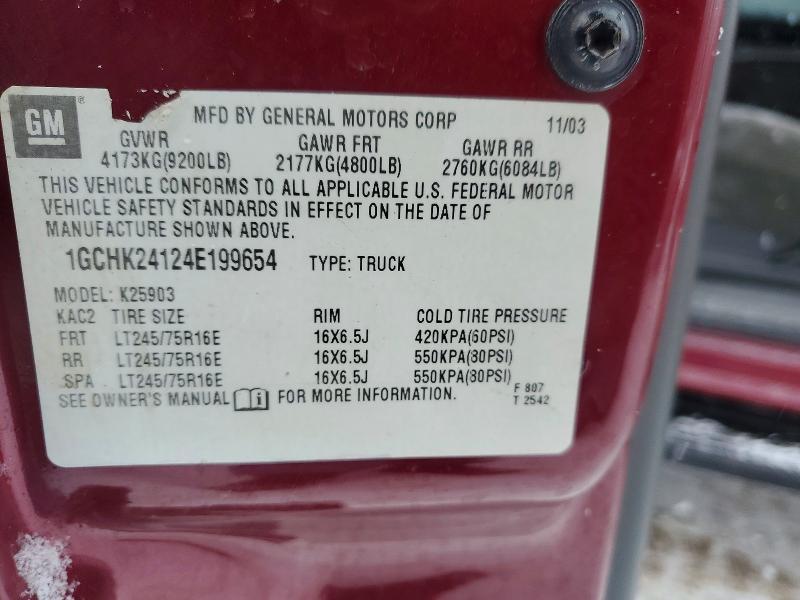 2004 Chevrolet Silverado K2500 Heavy Duty