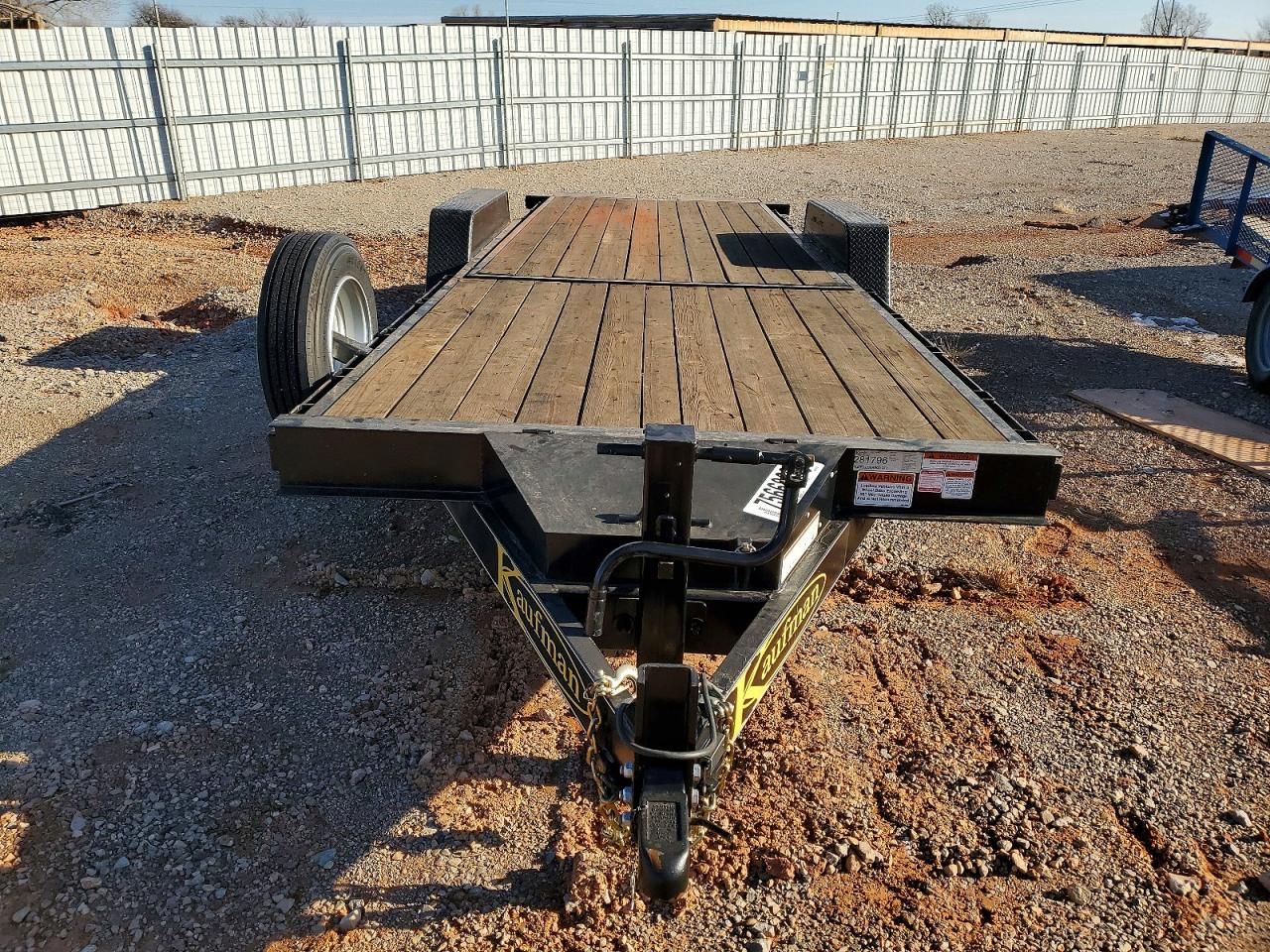 2024 Kaufman Tilt Deck Equipment Trailer