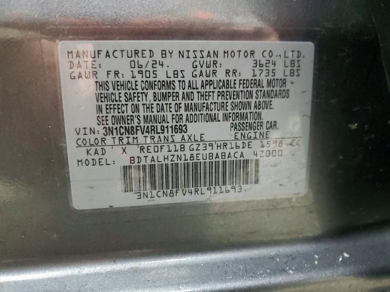 2024 Nissan Versa sr