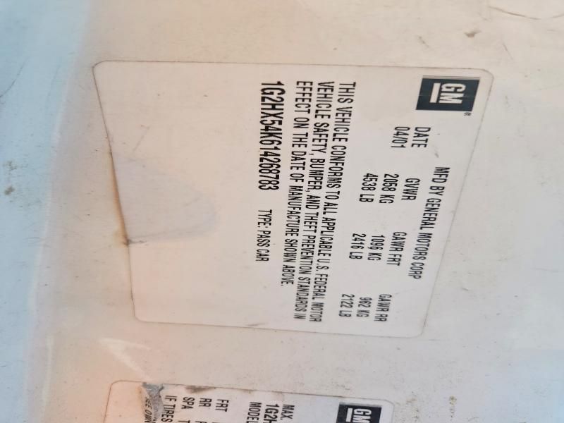 2001 Pontiac Bonneville se