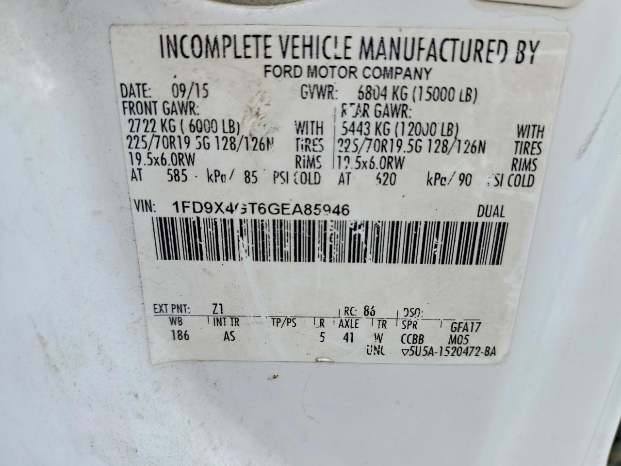 2016 Ford F450 Super Duty