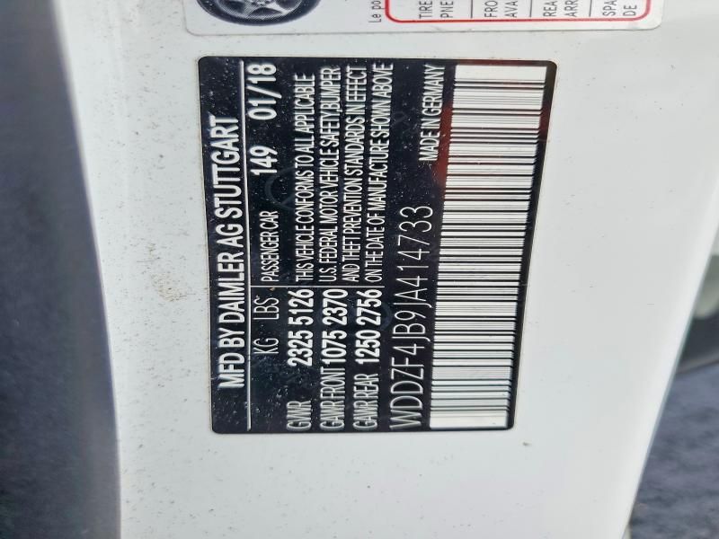 2018 Mercedes-Benz E 300