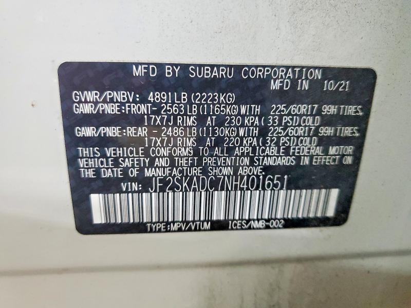 2022 Subaru Forester Premium