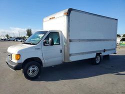 Vehiculos salvage en venta de Copart Miami, FL: 2004 Ford E350 BOX Truck
