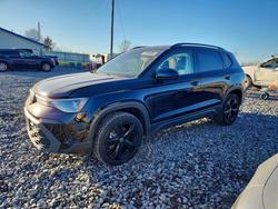 Volkswagen Taos se bl salvage cars for sale: 2025 Volkswagen Taos se Black