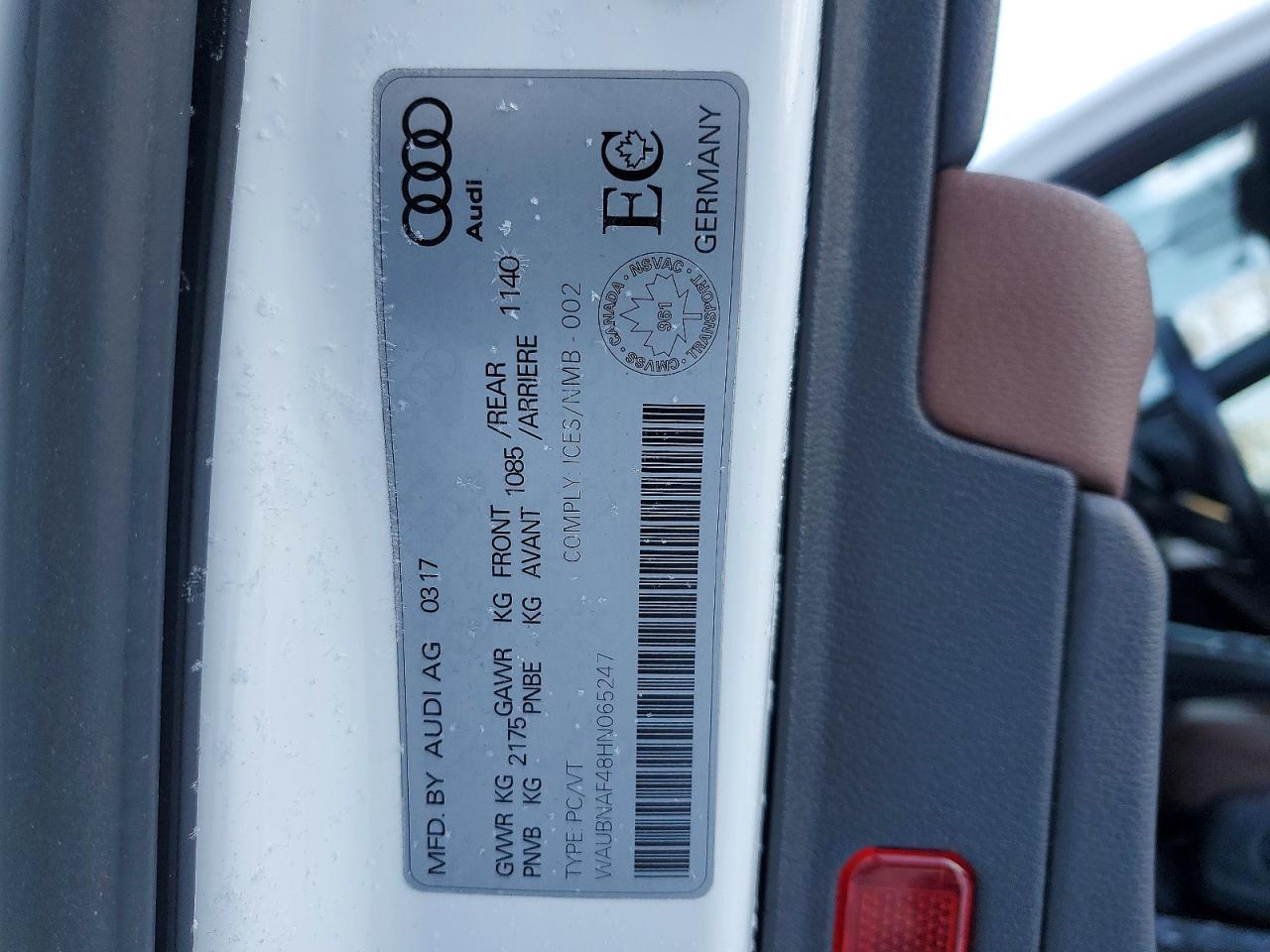 2017 Audi A4 Progressiv