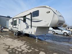 Salvage trucks for sale at Rogersville, MO auction: 2012 Dutchmen 2012 Keystone Cougar 299RK