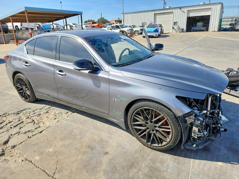 2020 Infiniti Q50 red Sport 400