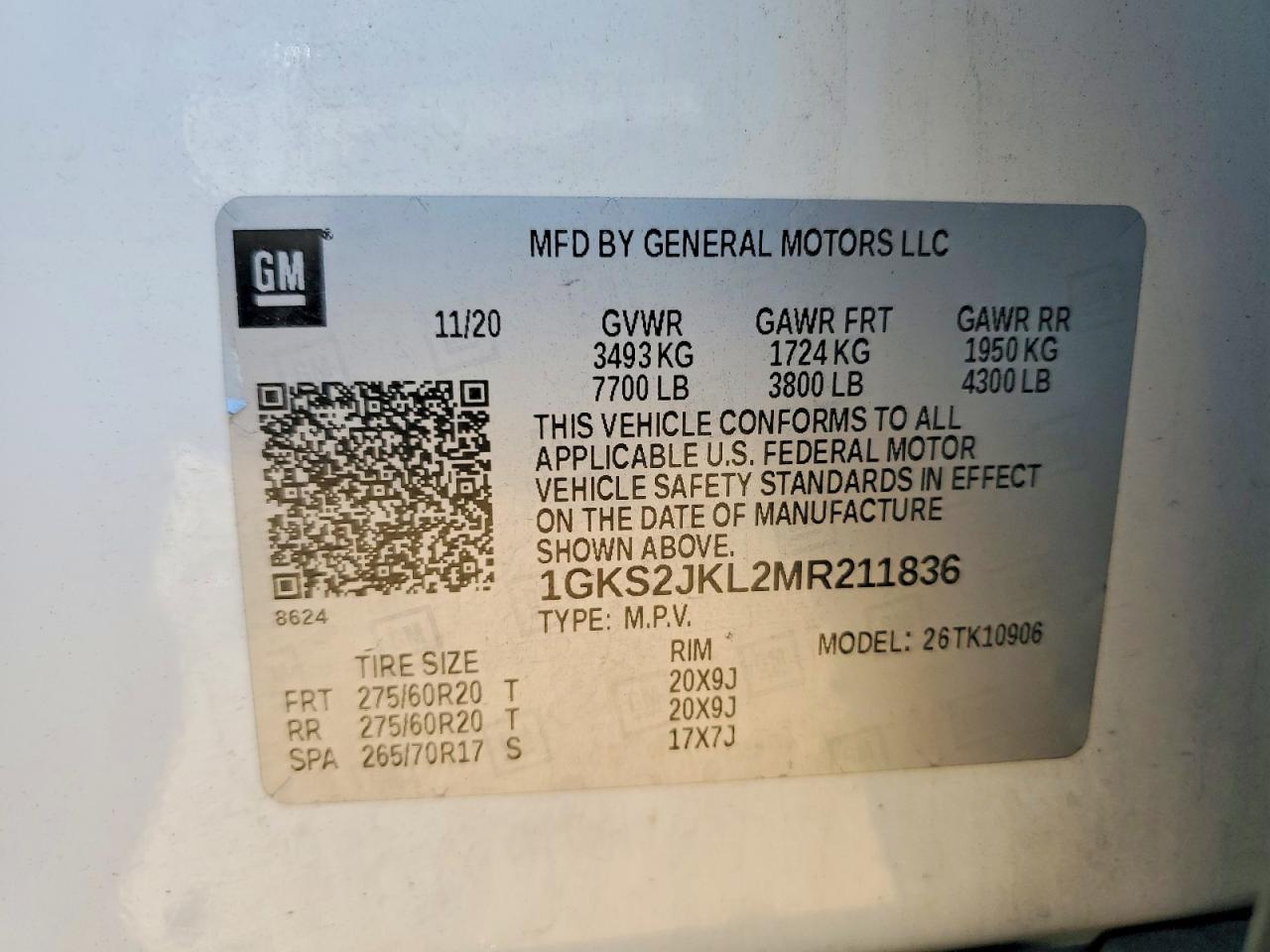 2021 GMC Yukon xl Denali