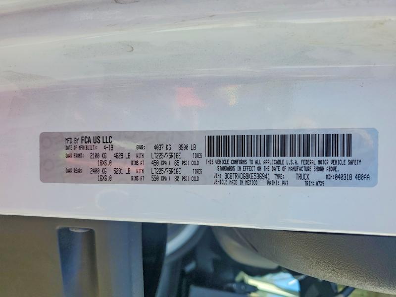 2019 Dodge Ram Promaster 2500 Ambulance
