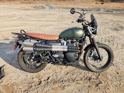 Salvage motorcycles for sale at Chambersburg, PA auction: 2023 Trum 2023 Triumph Scrambler 900