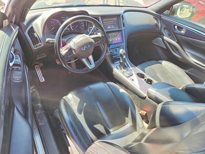 2017 Infiniti Q60 red Sport 400