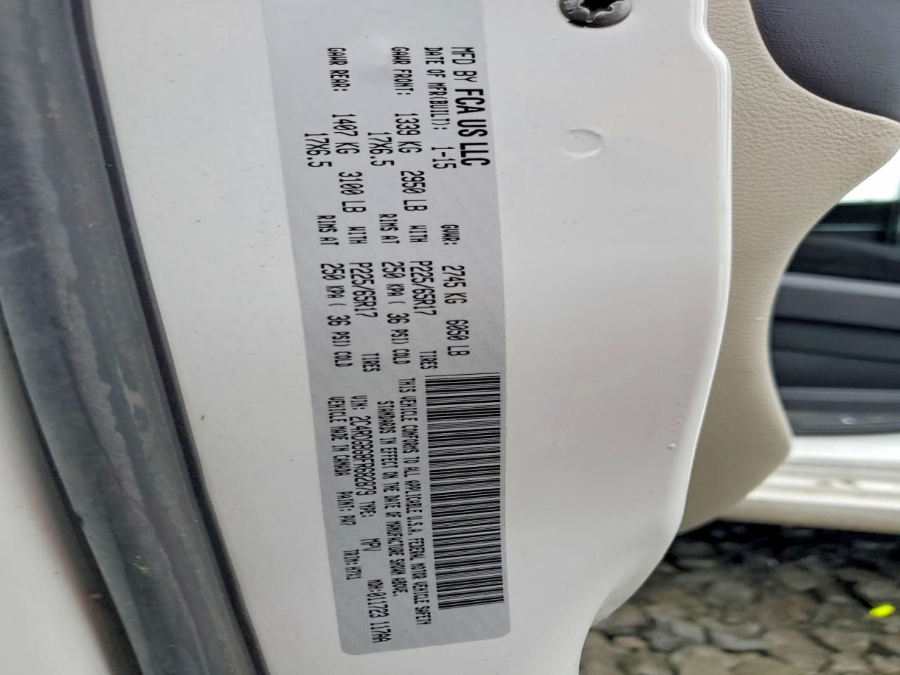 2015 Dodge Grand Caravan se