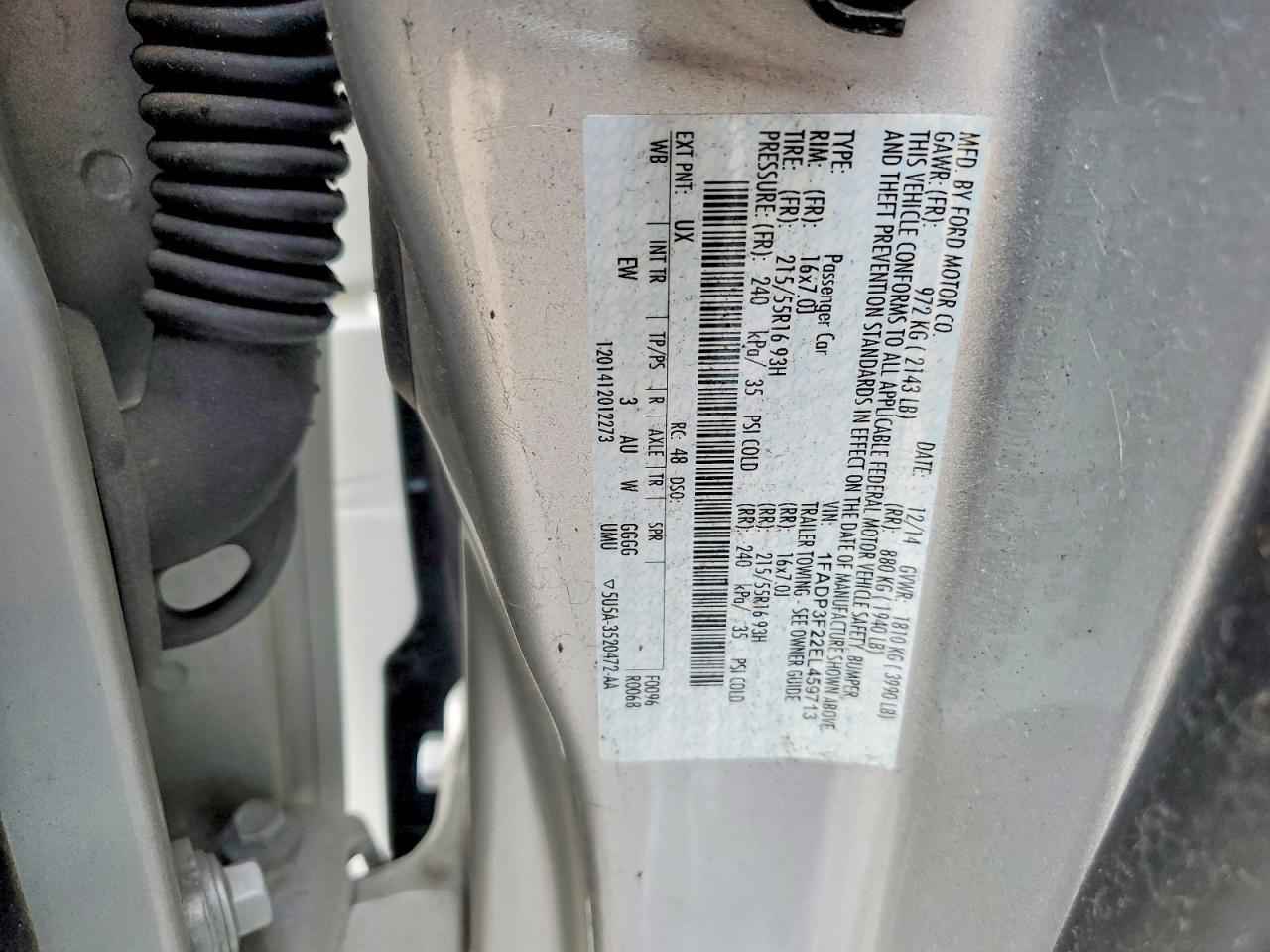 2014 Ford Focus se