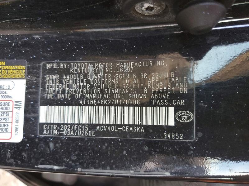 2007 Toyota Camry ce