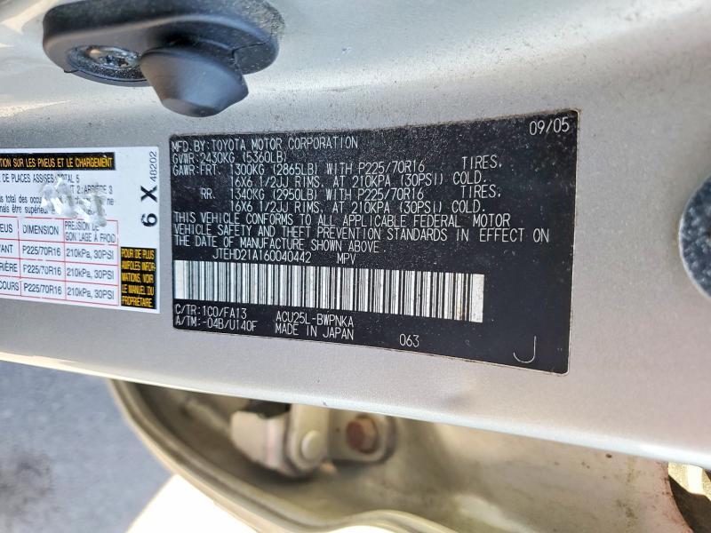 2006 Toyota Highlander Base
