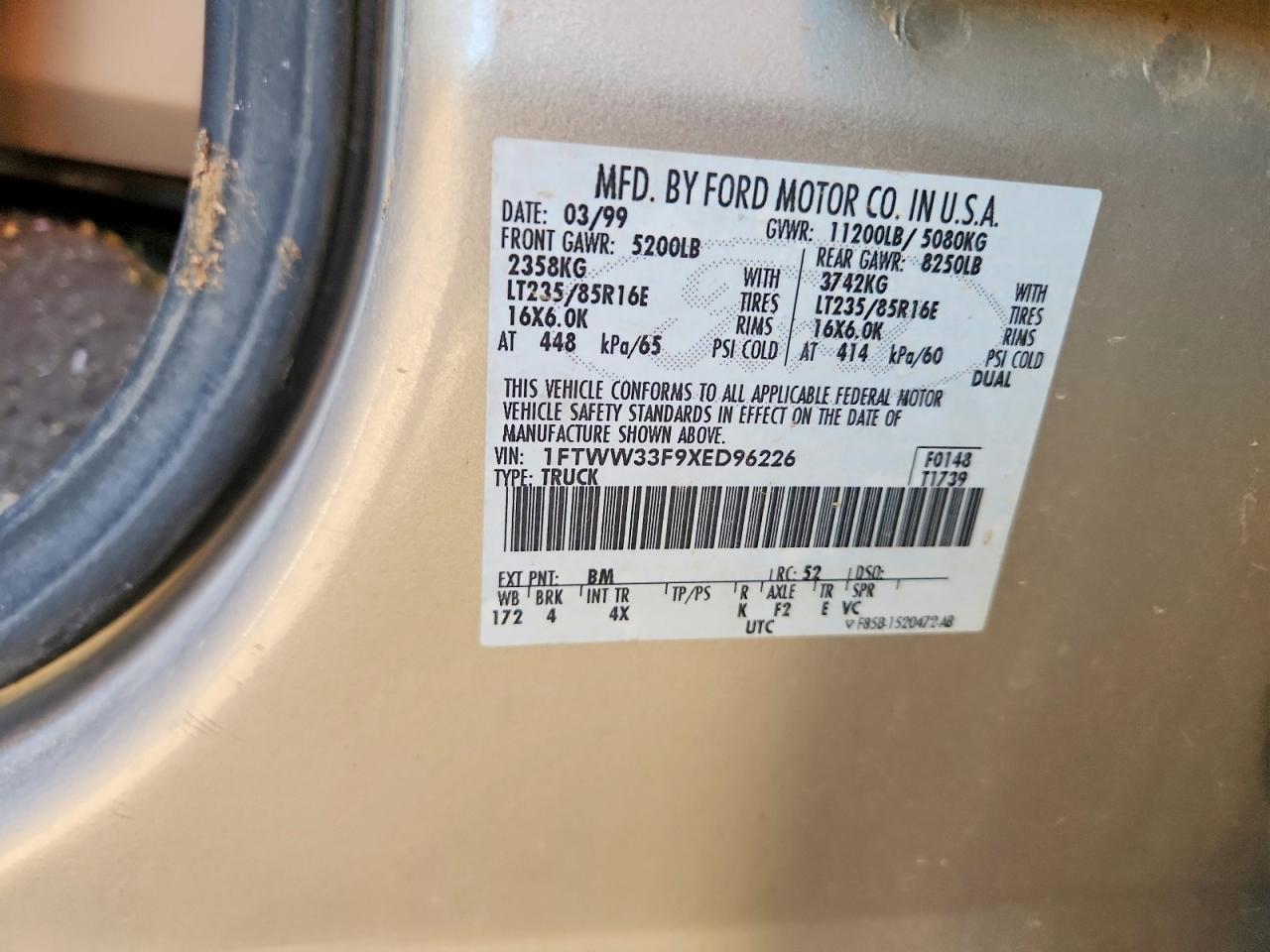 1999 Ford F350 Super Duty