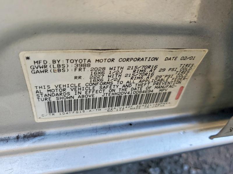 2001 Toyota Rav4
