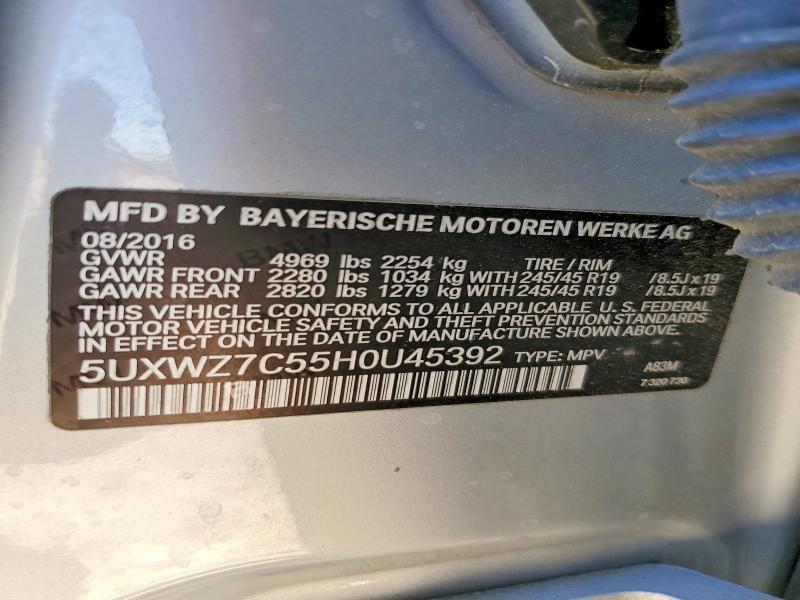 2017 BMW X3 Sdrive28i