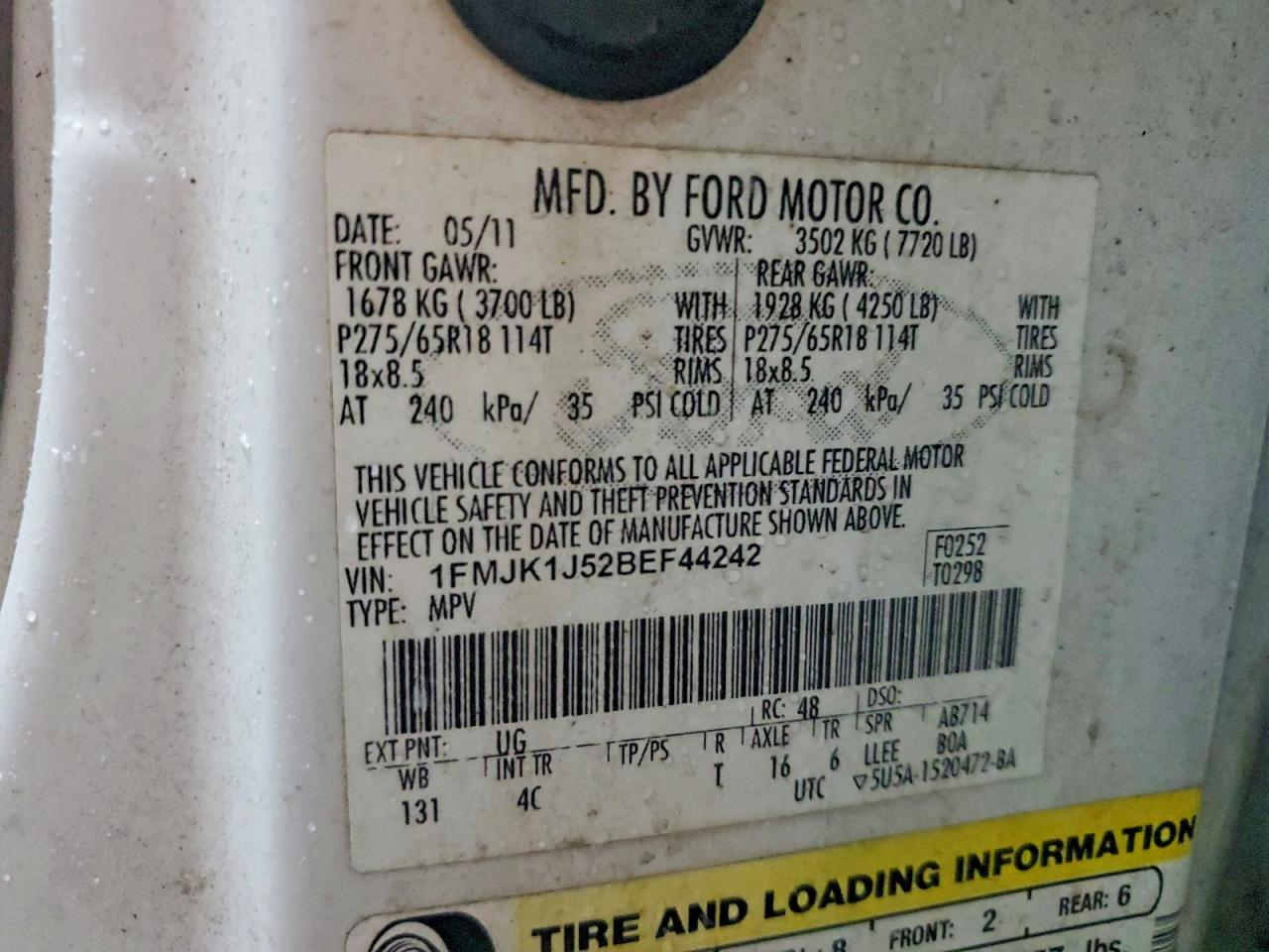 2011 Ford Expedition el xlt