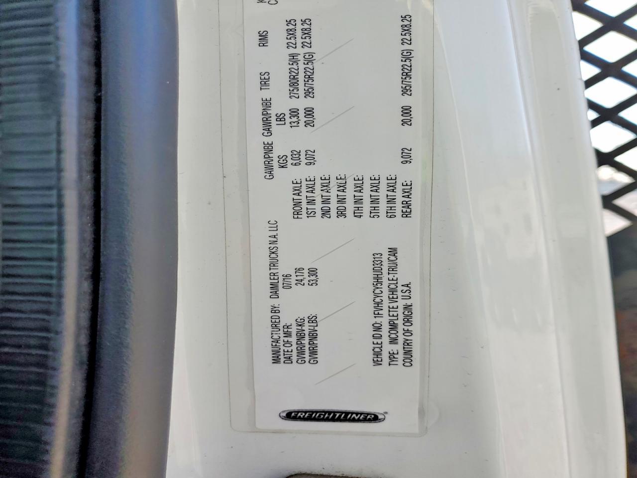 2017 Freightliner M2 106 Medium Duty