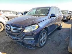 Mercedes-Benz salvage cars for sale: 2017 Mercedes-Benz Gle 350 4matic