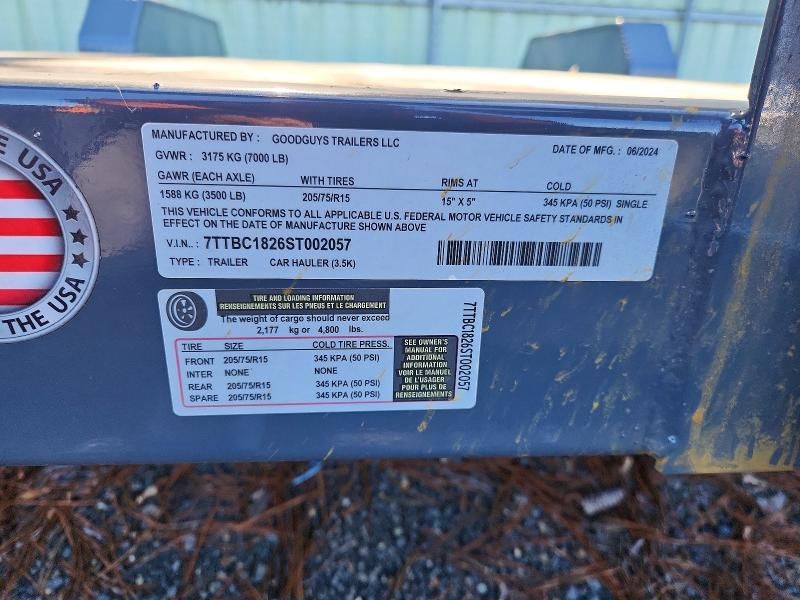 2025 Goodguys Car Hauler Equipment Trailer