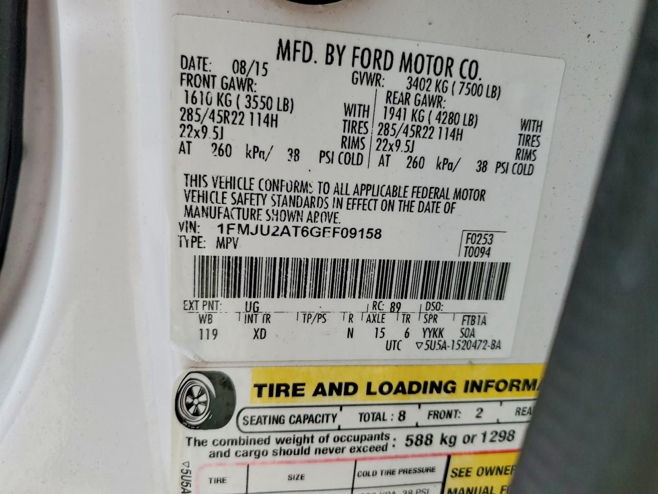 2016 Ford Expedition Limited