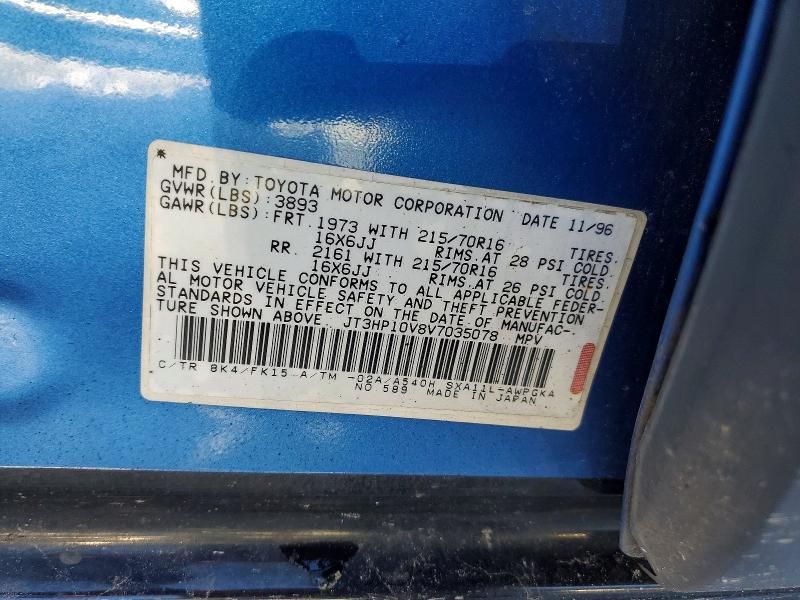 1997 Toyota Rav4 Base