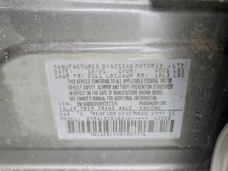2022 Nissan Sentra sv
