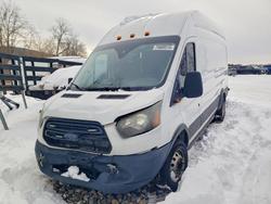 Salvage trucks for sale at West Warren, MA auction: 2016 Ford Transit T-350 Utility / Service Van