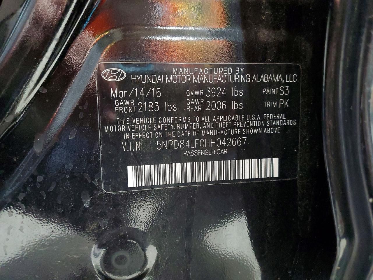 2017 Hyundai Elantra se