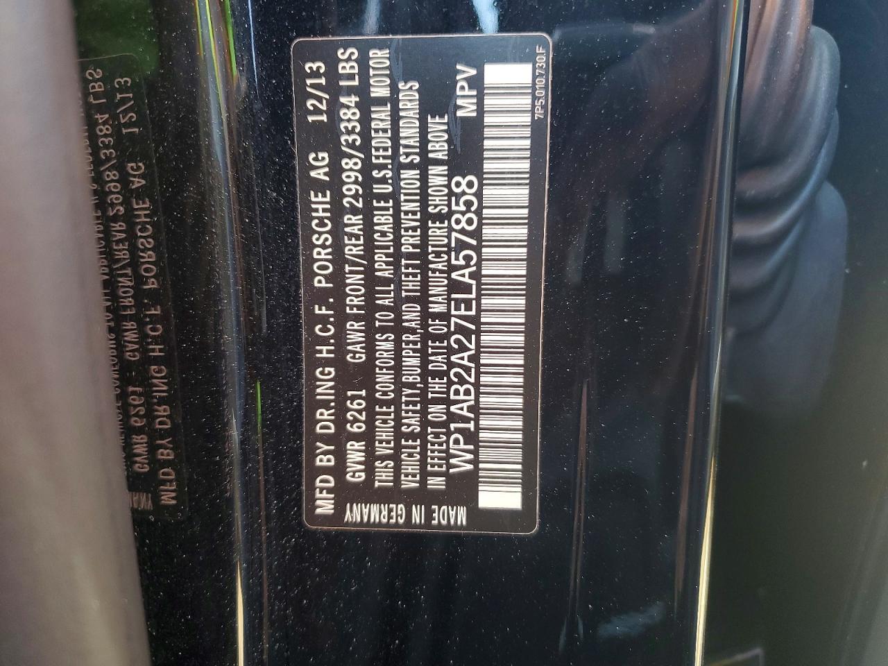 2014 Porsche Cayenne s