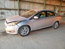 Ford Focus Titanium salvage cars for sale: 2017 Ford Focus Titanium