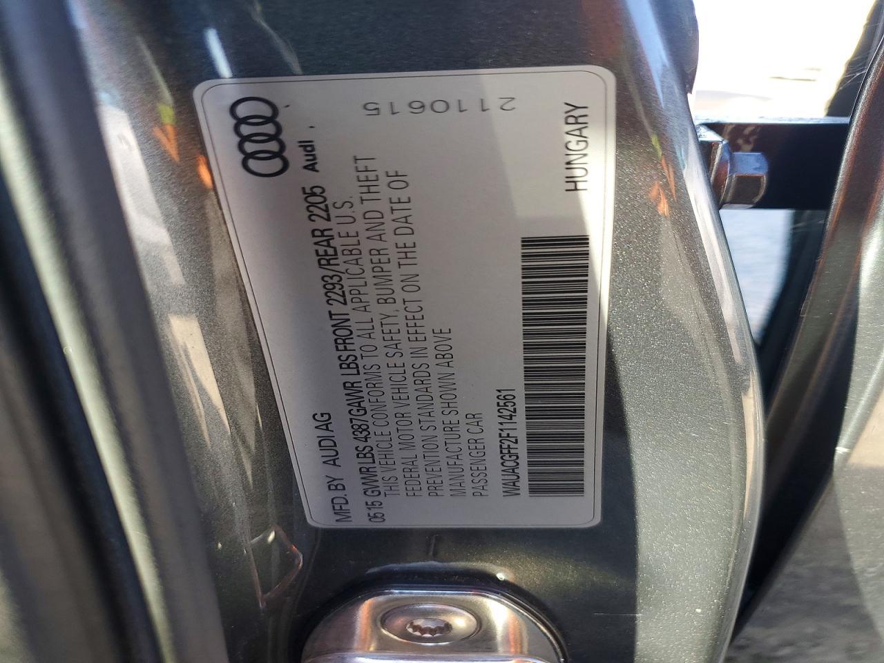 2015 Audi A3 Premium