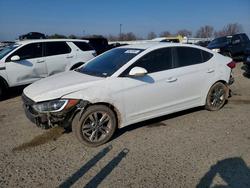 Hyundai salvage cars for sale: 2018 Hyundai Elantra sel