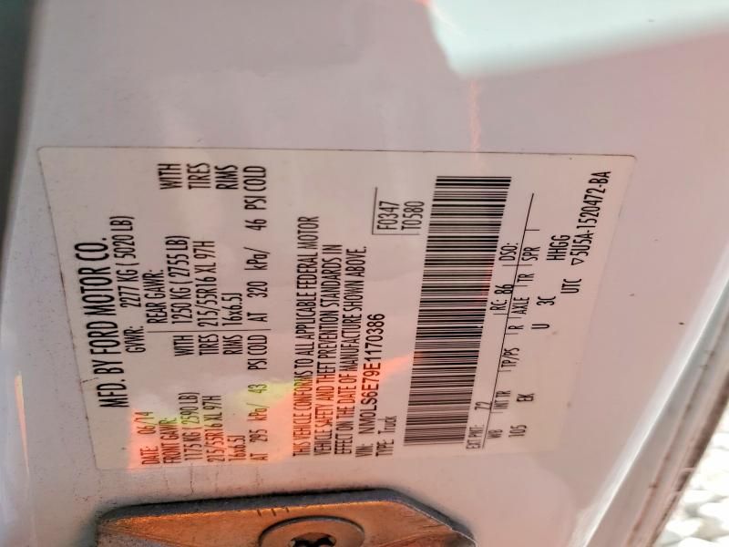 2014 Ford Transit Connect Utility / Service van