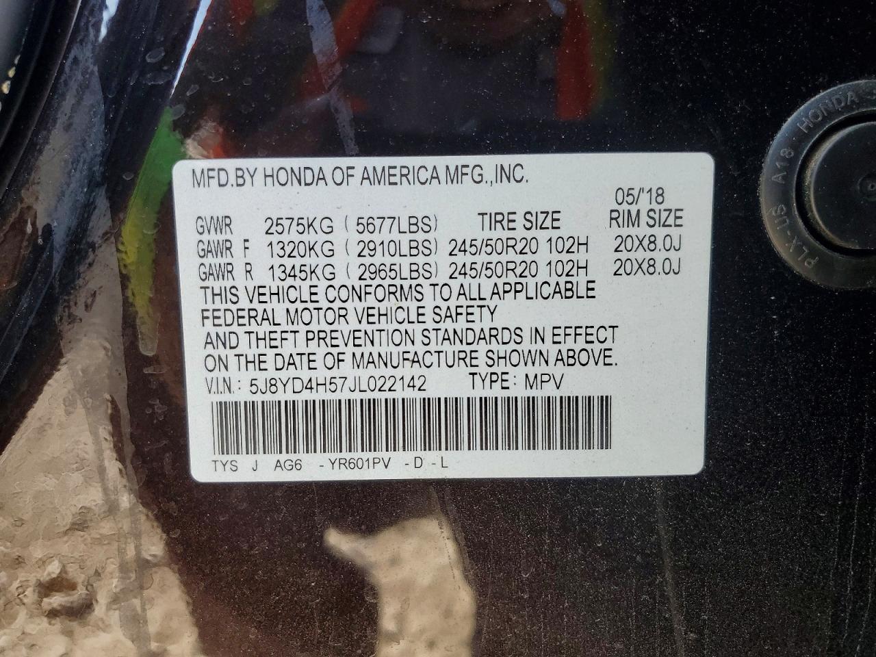 2018 Acura Mdx Technology