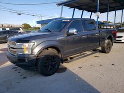 Ford salvage cars for sale: 2018 Ford F150 Supercrew