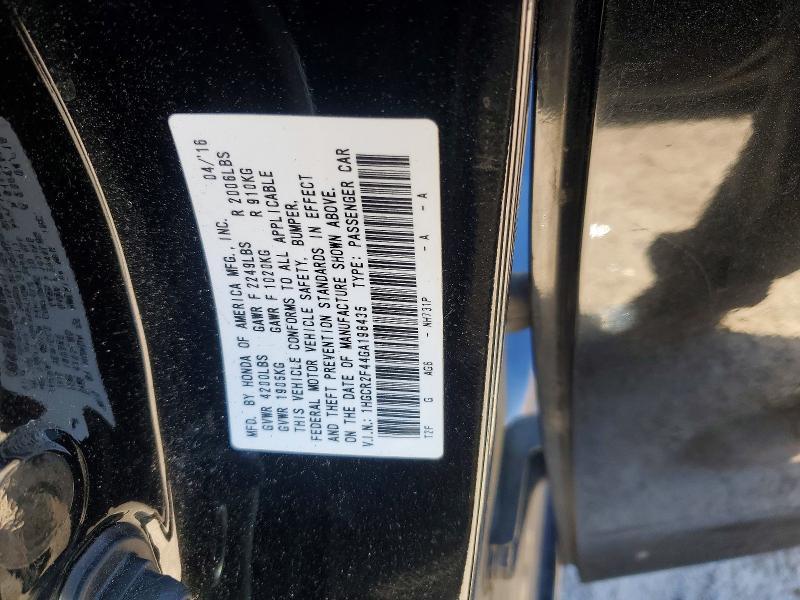 2016 Honda Accord lx