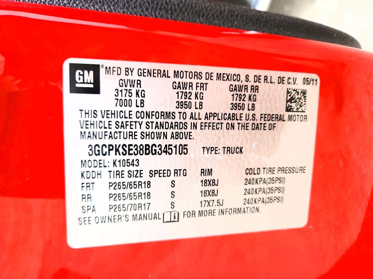 2011 Chevrolet Silverado K1500 LT