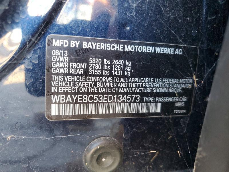 2014 BMW 750 li