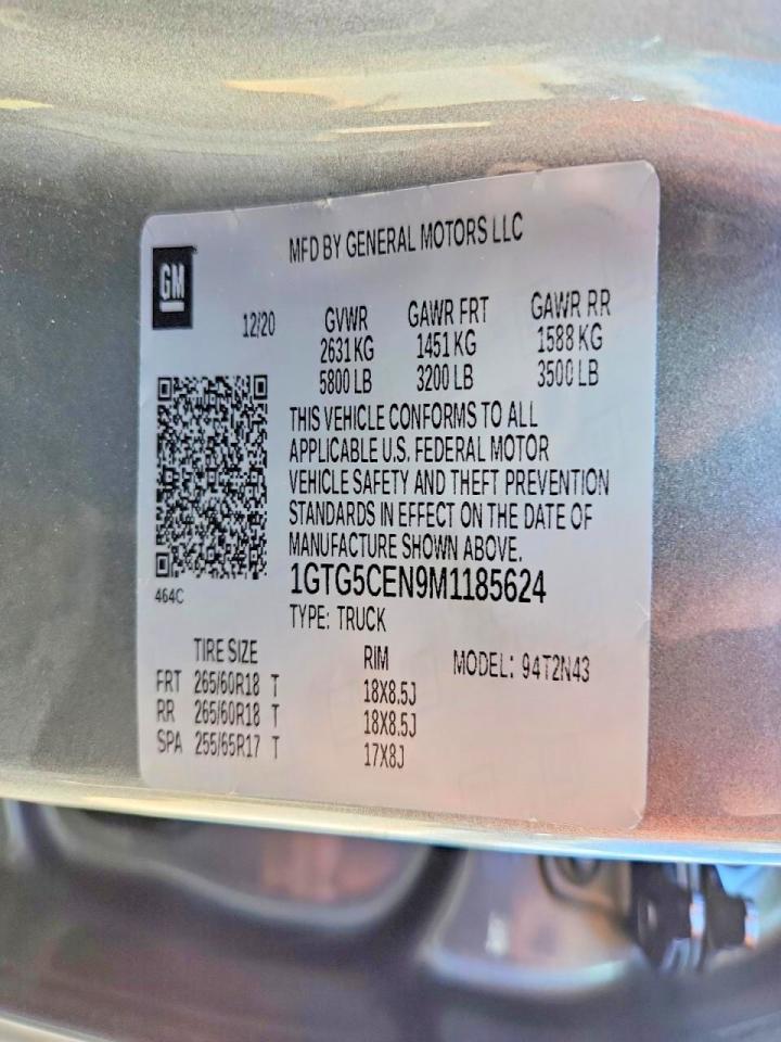 2021 GMC Canyon Elevation