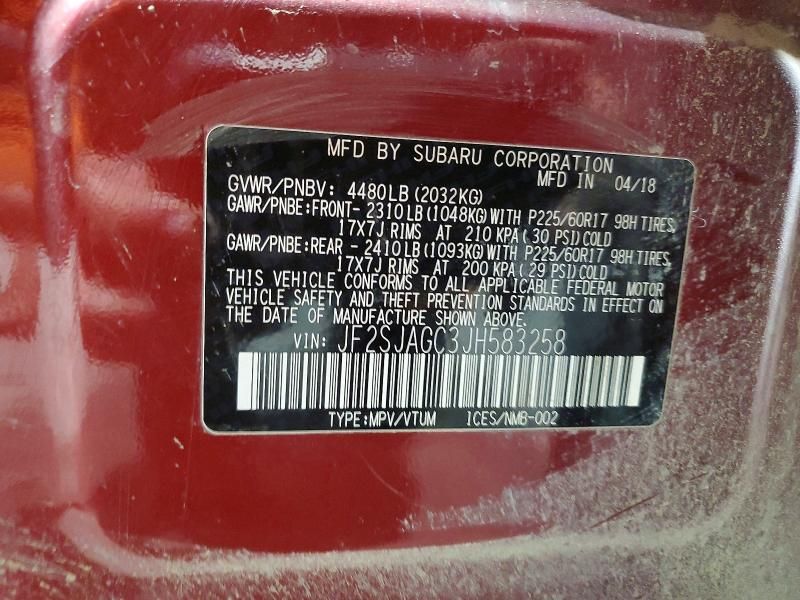 2018 Subaru Forester 2.5i Premium