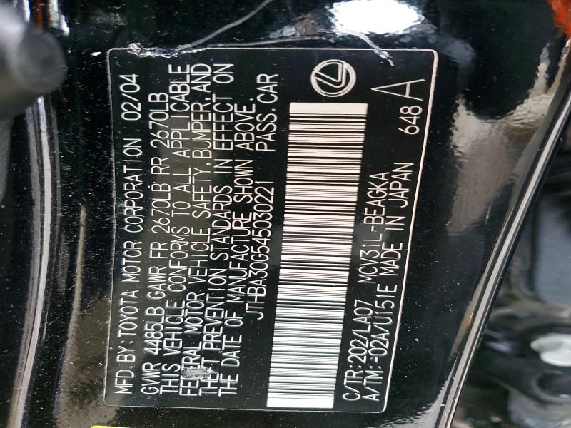 2004 Lexus Es 330 Base