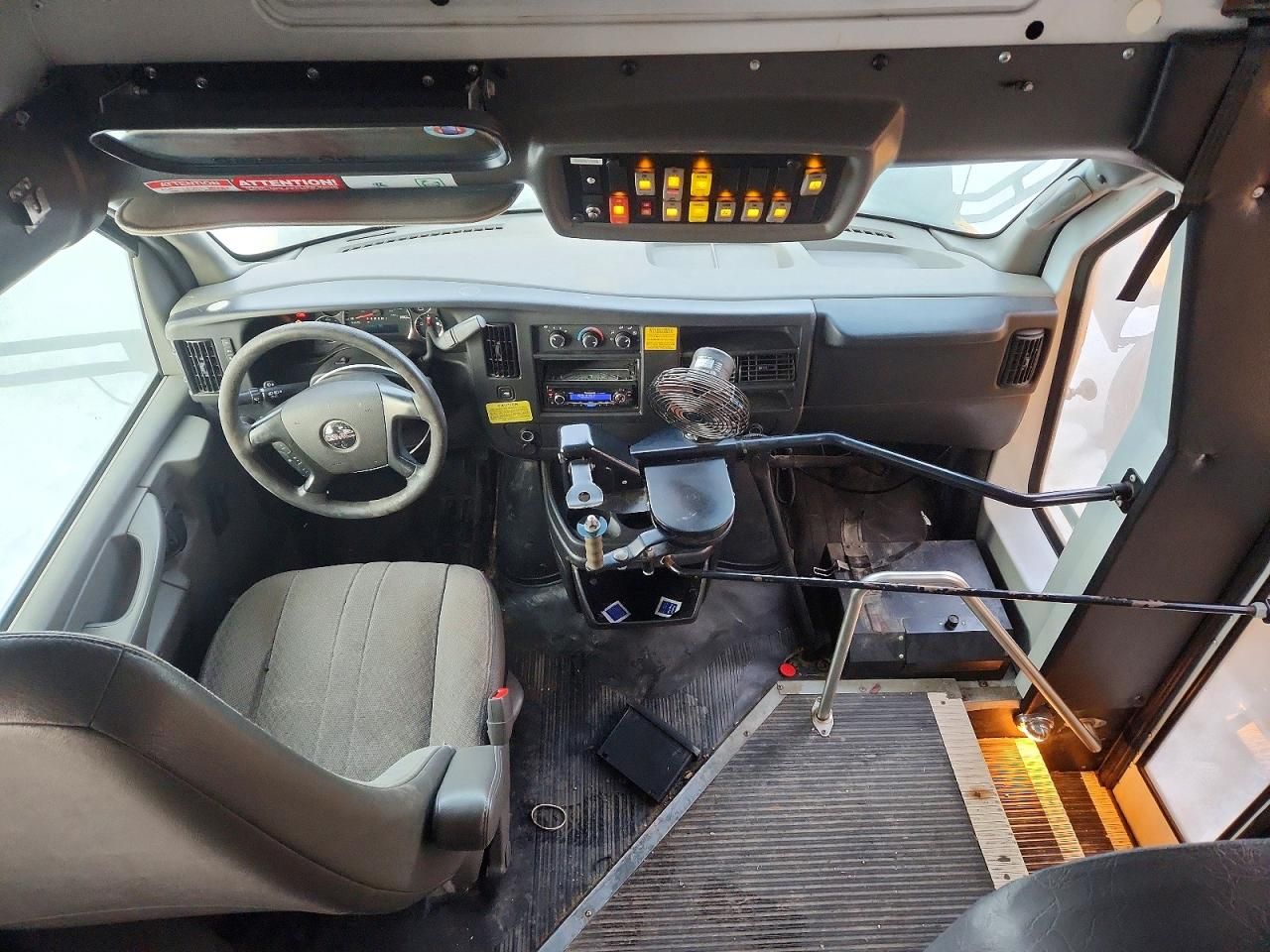 2011 GMC Savana Cut-school bus