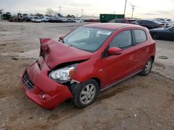 Mitsubishi salvage cars for sale: 2015 Mitsubishi Mirage es