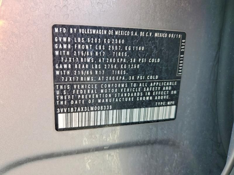 2020 Volkswagen Tiguan s